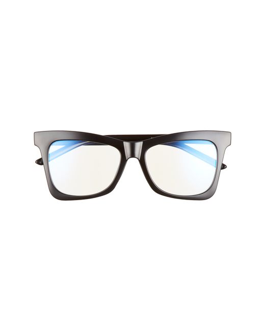 Fifth & Ninth Cody 54mm Butterfly Blue Light Blocking Glasses in Clear at