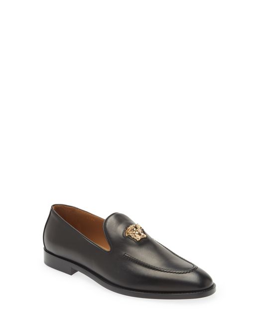 Versace First Line Medusa Apron Toe Loafer in at