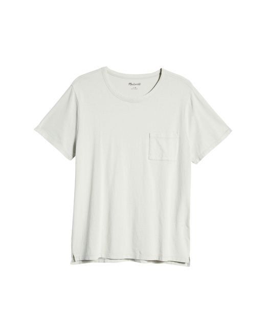 Madewell Cotton Hemp Pocket T-Shirt in at