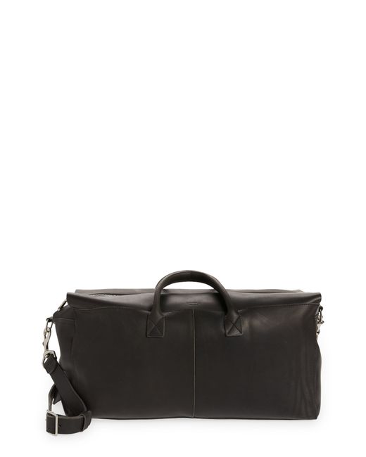 Shinola Utility Leather Duffle Bag in at