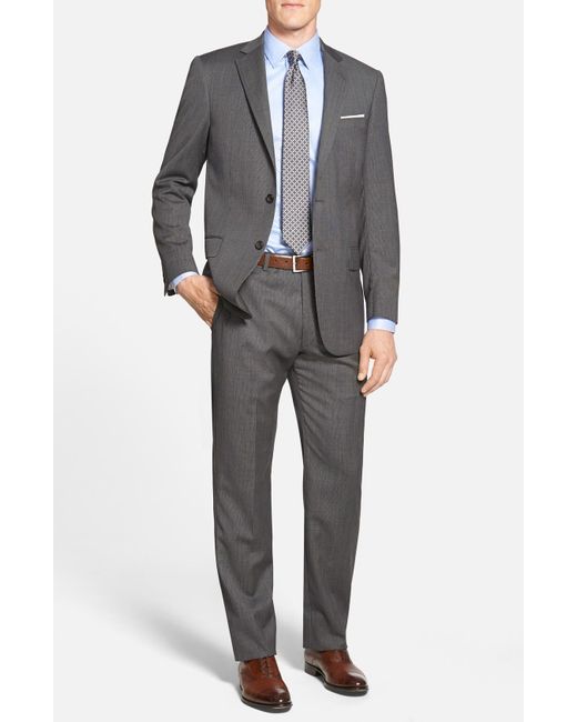 Hart Schaffner Marx New York Classic Fit Wool Suit in at
