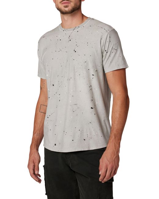 Hudson Jeans Anderson Paint Splatter T-Shirt in at