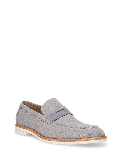 Steve Madden Normin Canvas Penny Loafer in at