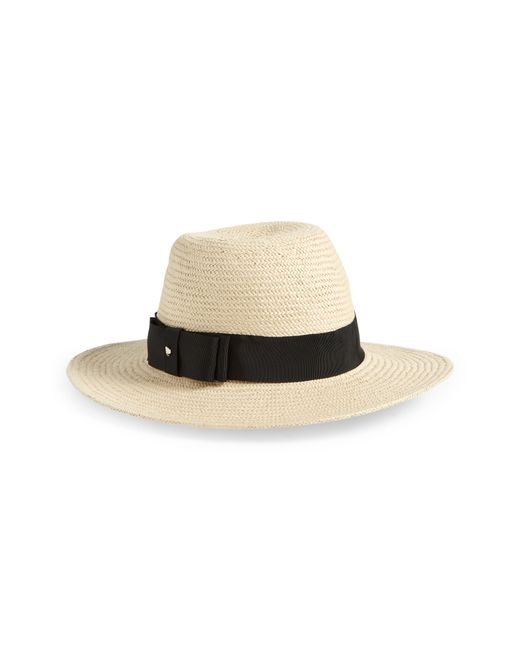 Kate Spade New York ribbon accent fedora in at