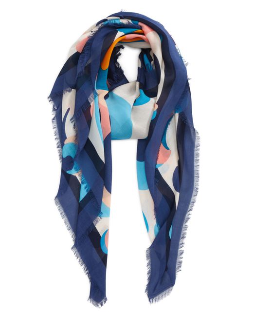 Kate Spade New York butterfly square silk scarf in at