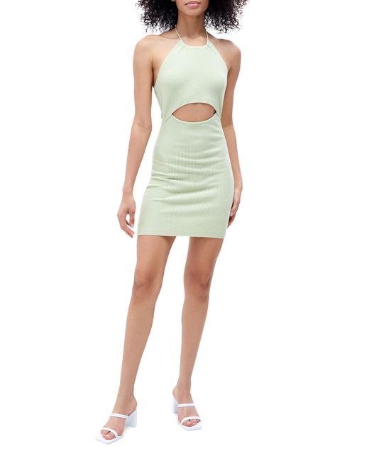 PacSun Cutout Halter Dress in at