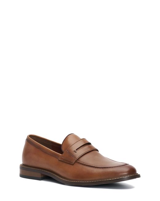 Vince Camuto Lamcy Penny Loafer in Cognac at 10.5