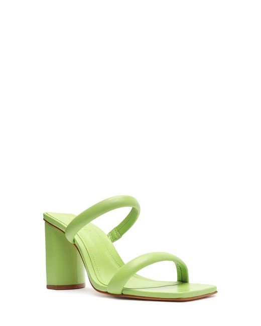 Schutz Ully Sandal in Lime at 5