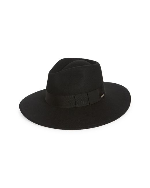 Brixton Joanna Felted Wool Fedora in at Small