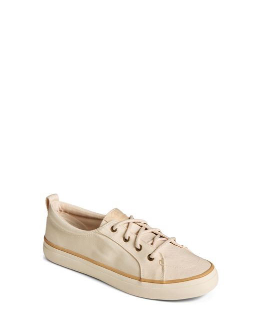 Sperry Crest Vibe Sneaker in Cream at 12