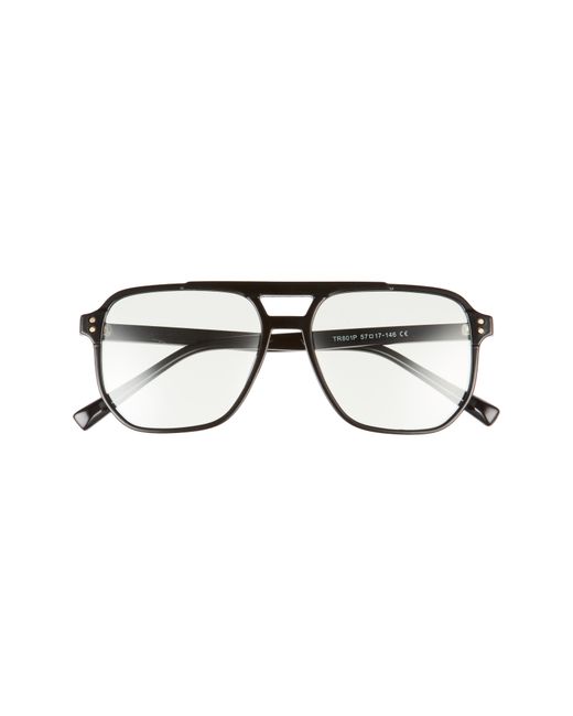 Fifth & Ninth Kennedy 56mm Light Blocking Glasses in Black/Clear at
