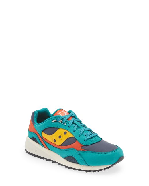 Saucony Shadow 6000 Running Shoe in Teal at
