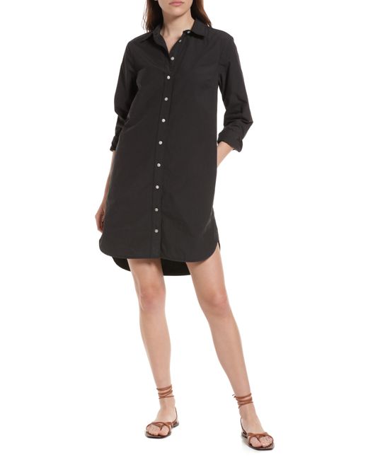 Faherty Whitney Cotton Shirtdress in at