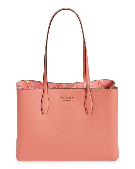 Kate Spade New York all day grapefruit pop tote in at