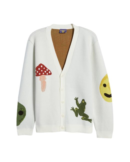 Coney Island Picnic Doodle Friends Cardigan in at