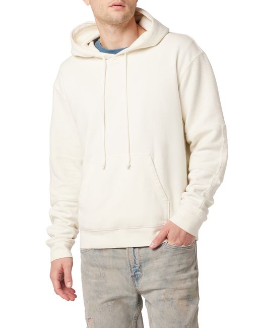 Hudson Jeans Moto Cotton Hoodie in at