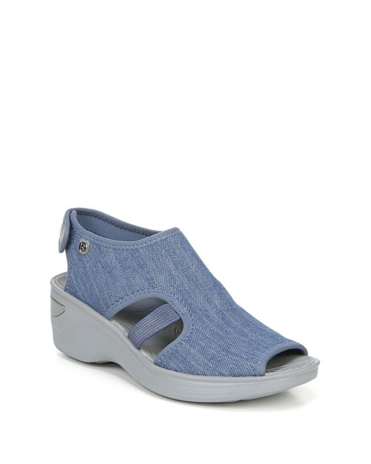 Bzees Dream Wedge Sandal Wide Width Available in at