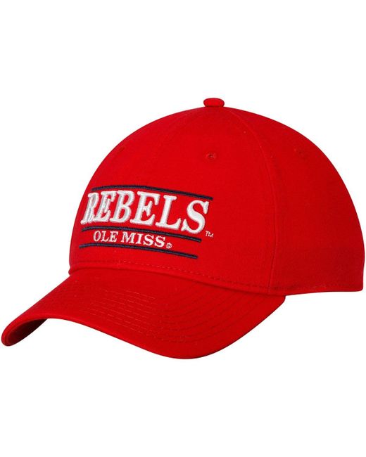 The Game Ole Miss Rebels Classic Bar Unstructured Adjustable Hat at One Oz