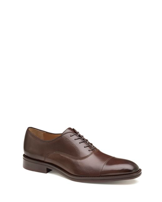 Johnston & Murphy Meade Cap Toe Oxford in at