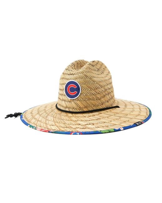 '47 Hurley x 47 Chicago Cubs Paradise Swell Straw Hat at One Oz