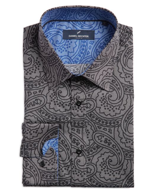 Daniel Hechter Paisley Non-Iron Stretch Dress Shirt in at