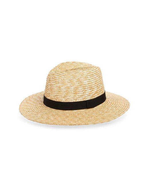 btb Los Angeles Woven Straw Sun Hat in at