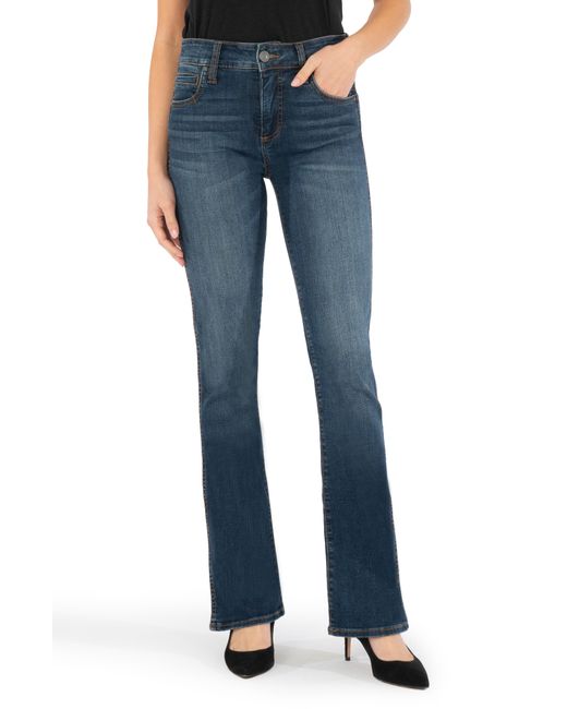 KUT from the Kloth Natalie Fab Ab High Waist Bootcut Jeans in at