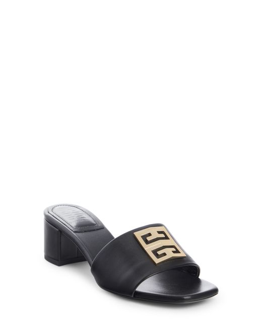 Givenchy 4G Block Heel Slide Sandal in at