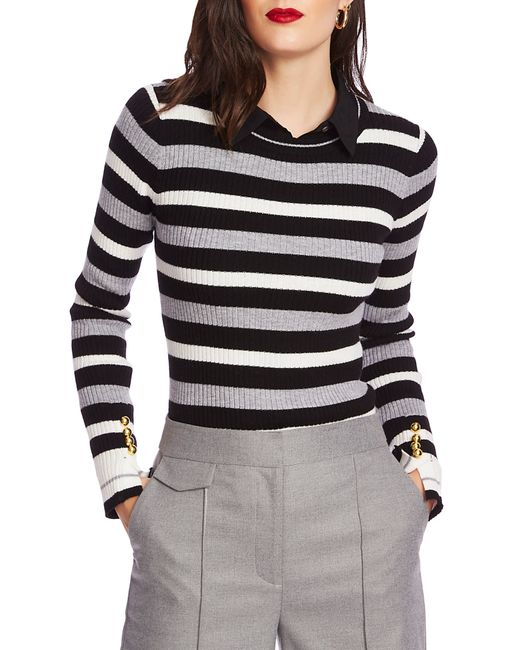 Court & Rowe Stripe Sweater in at