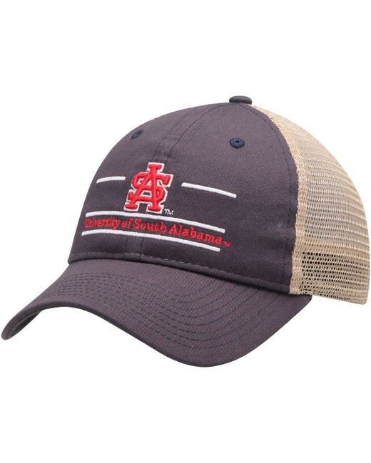 The Game Red South Alabama Jaguars Split Bar Trucker Adjustable Hat in at One Oz