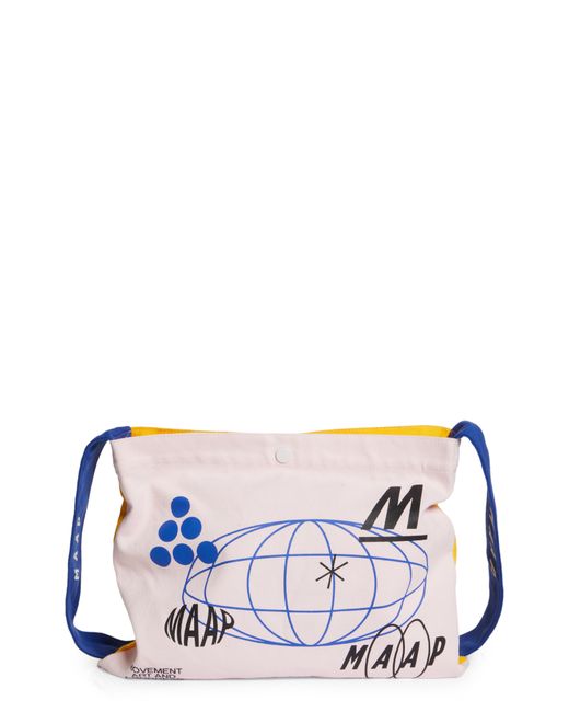 Maap AXIS Axis Musette Cotton Canvas Gym Bag in at
