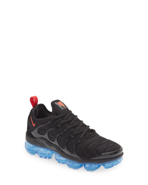 Nike Air VaporMax Plus Sneaker in Black/Blue at
