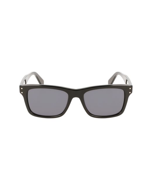 Salvatore Ferragamo Gancini 54mm Rectangular Sunglasses in at
