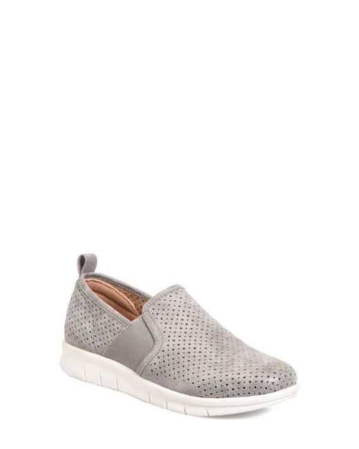 Comfortiva Casey Perforated Slip-On Sneaker in at
