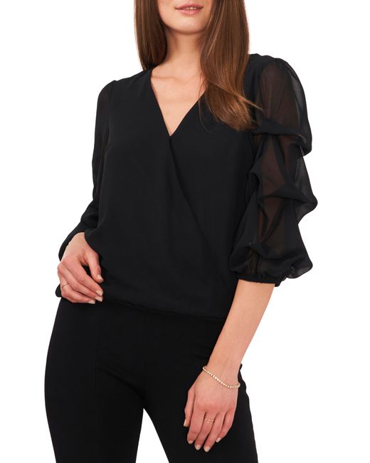 Chaus Lantern Sleeve Blouse in at