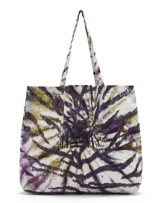 AllSaints Tie Dye Tiger Cotton Tote in at