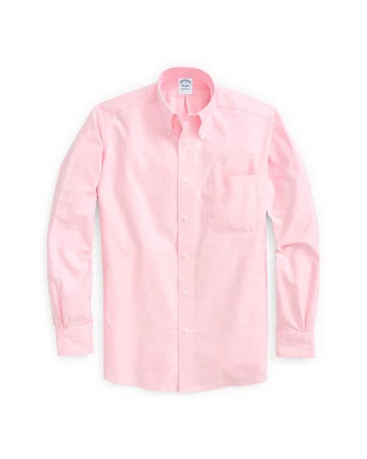 Brooks Brothers Regent Fit Oxford Cotton Button-Up Shirt in at