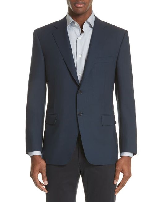 Canali Classic Fit Wool Blazer in at