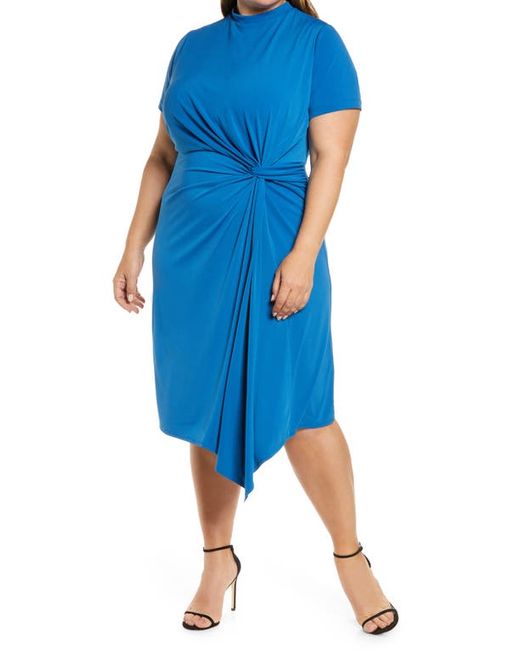 Maggy London Drape Short Sleeve Dress in at