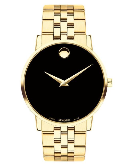 Movado Bracelet Watch 40mm in Gold/Gold at