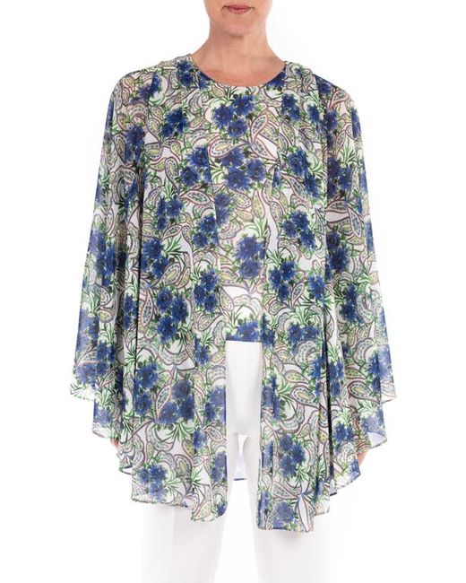 Badgley Mischka Collection Print Shell Cape Set in at