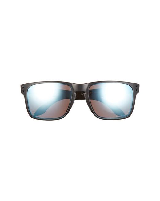 Oakley 59mm Polarized Square Sunglasses in Matte Deep at