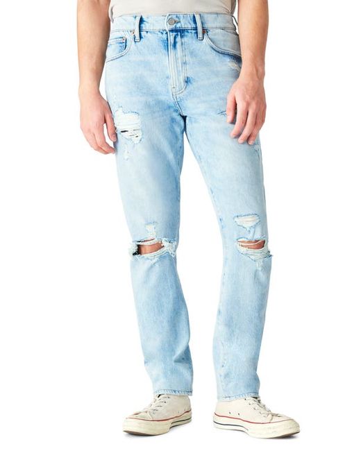 Lucky Brand 410 Ripped Athletic Straight Leg Jeans in at