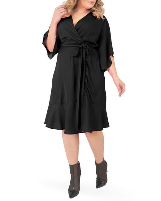 Standards & Practices Wrap Dress in at