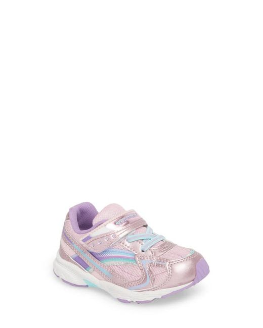 Tsukihoshi Glitz Washable Sneaker in Rose/Lavender at