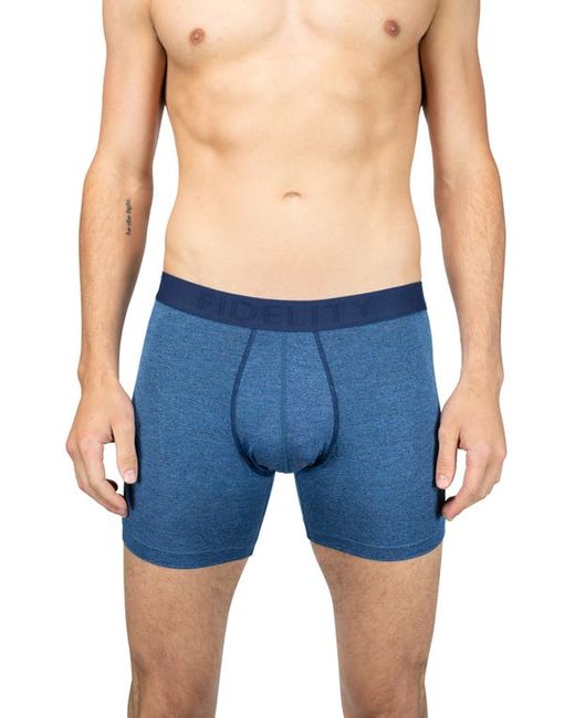 Fidelity Denim The Epic X-Hold Solid Performance Boxer Briefs in at