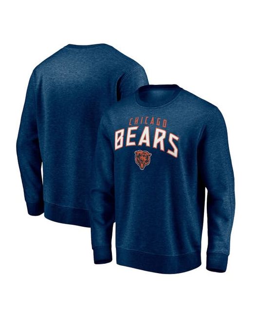 Fanatics Branded Chicago Bears Game Time Arch Pullover Sweatshirt at