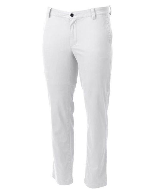 Cutter and Buck Voyager Classic Fit Stretch Cotton Chinos in at 32 X