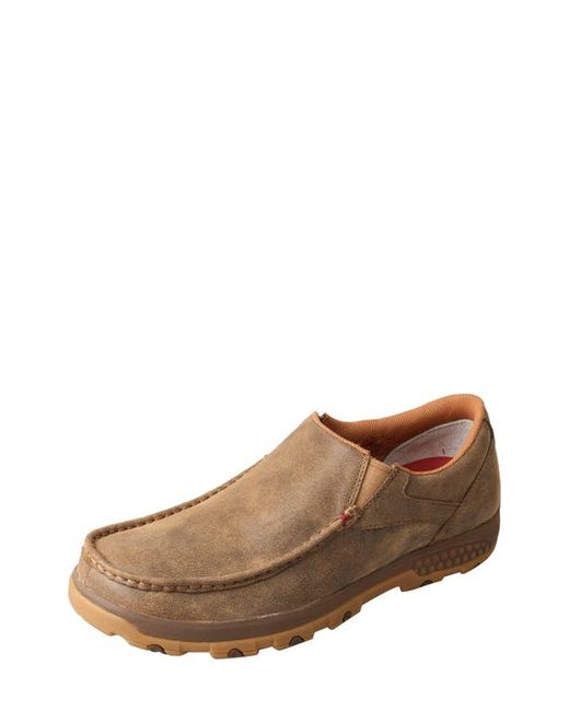 Twisted X CellStretch Slip-On Moc Toe Driver in at