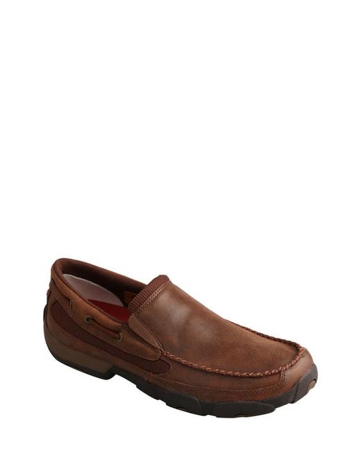 Twisted X Slip-On Moc Toe Driver in at